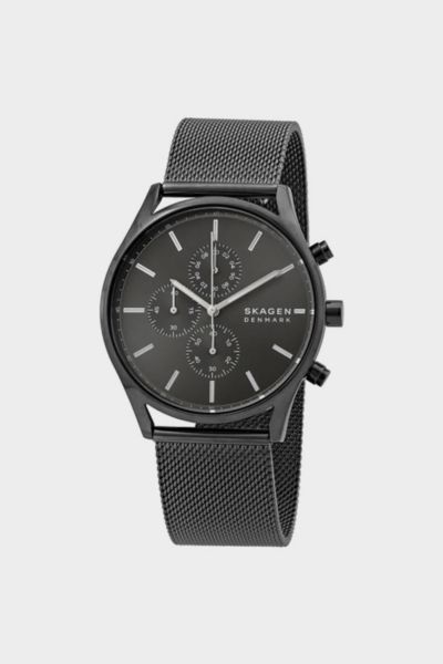 Skagen Chronograph Quartz Grey Dial Men's Watch SKW6608 | Urban Outfitters