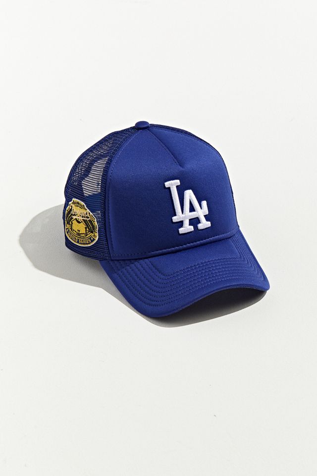 protest convergence Redundant New Era Los Angeles Dodgers Trucker Hat | Urban Outfitters