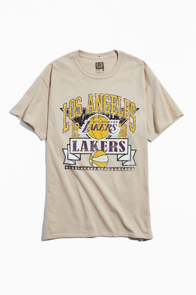 Urban Outfitters Los Angeles Lakers Chenille Vintage Lettering