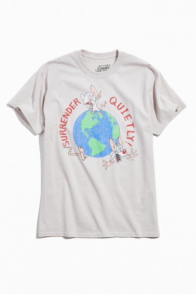 Pinky & The Brain Take Over The World Tee | Urban Outfitters