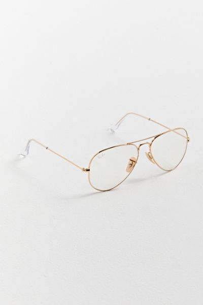 Ray-Ban Evolve Aviator Blue Light Glasses | Urban Outfitters