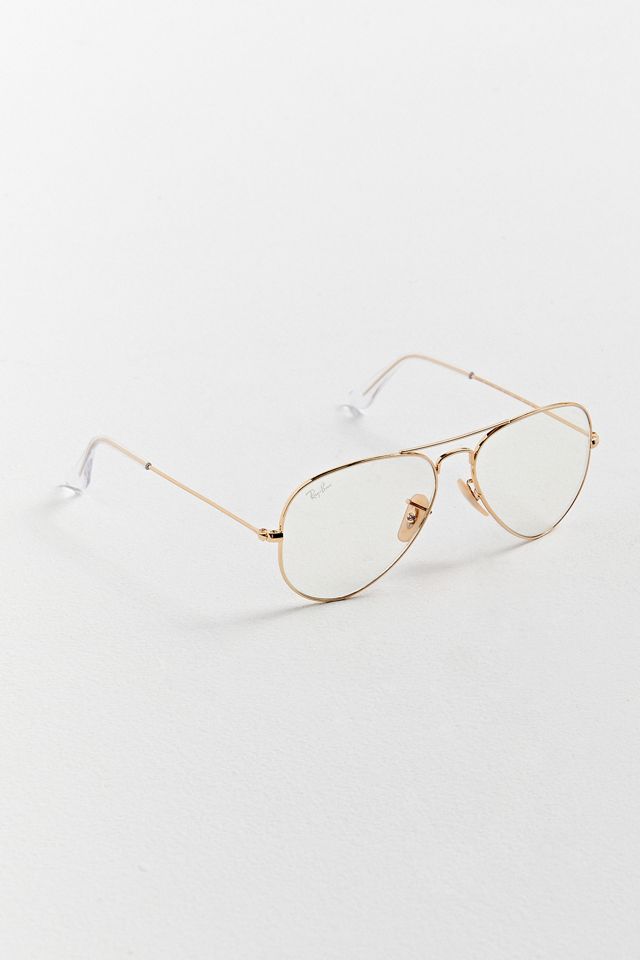 Ray-Ban Evolve Aviator Blue Light Glasses | Urban Outfitters