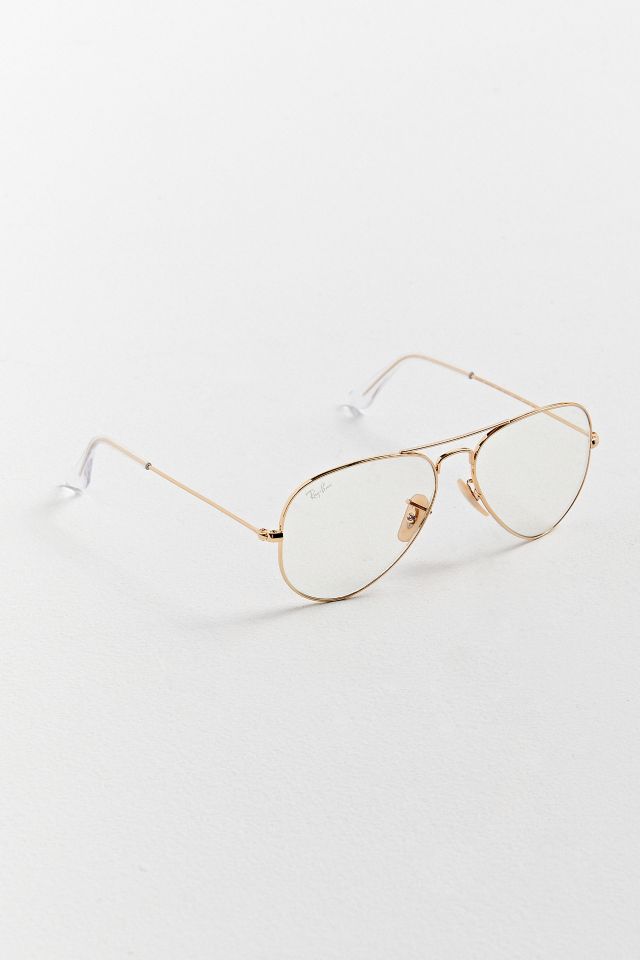 Ray-Ban Evolve Aviator Blue Light Glasses | Urban Outfitters