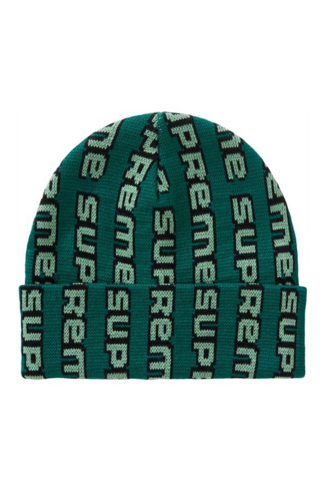 Supreme Vertical Logo Beanie Blue (FW20)