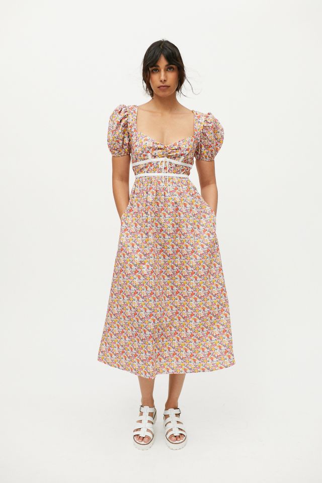 Robe Midi Florale Margaret Pour Love & Lemons #3