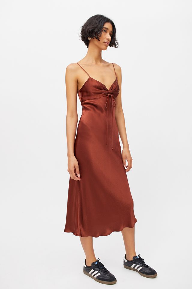 Camila Satin Midi Dress Camila Satin Midi Dress