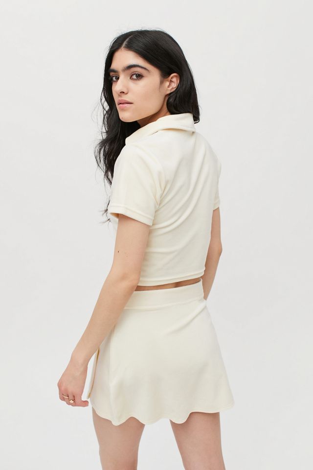 Jupe de tennis en velours Greta FILA Exclusive UO #4