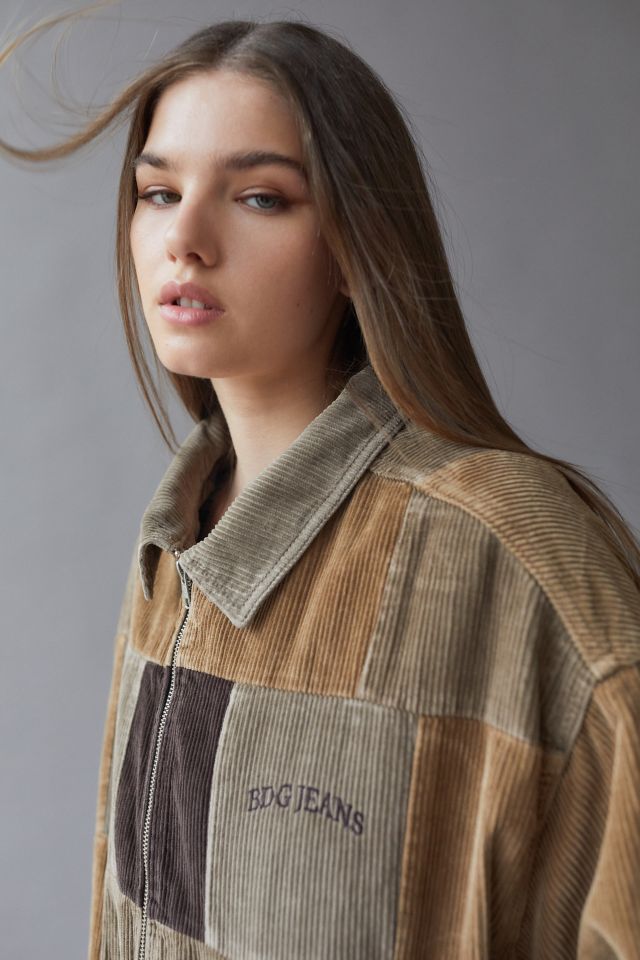 Urban outfitters patchwork on sale jacket