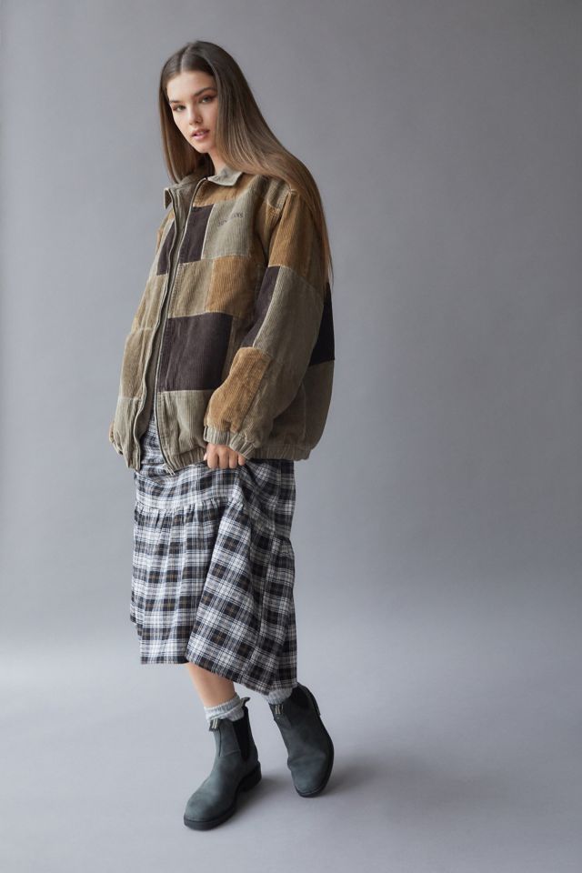 BDG Patchwork Corduroy Harrington Jacket #4