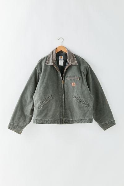 vintage green carhartt jacket