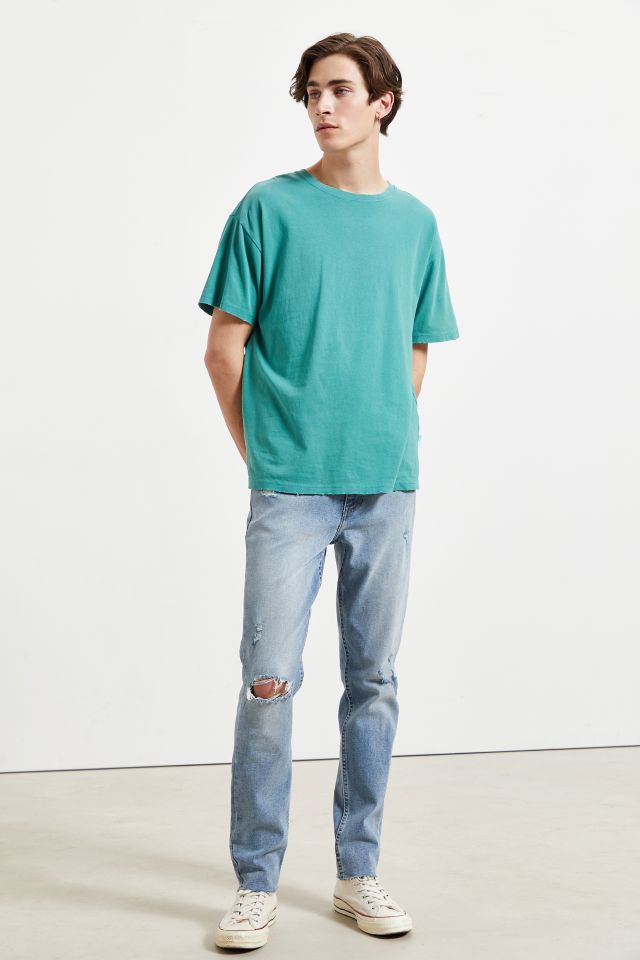 Jean Skinny BDG – Délavé Clair Détruit #1