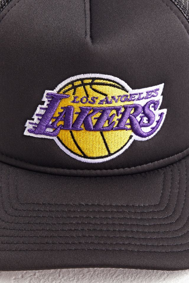 Urban Outfitters Mitchell & Ness Los Angeles Lakers Trucker Hat