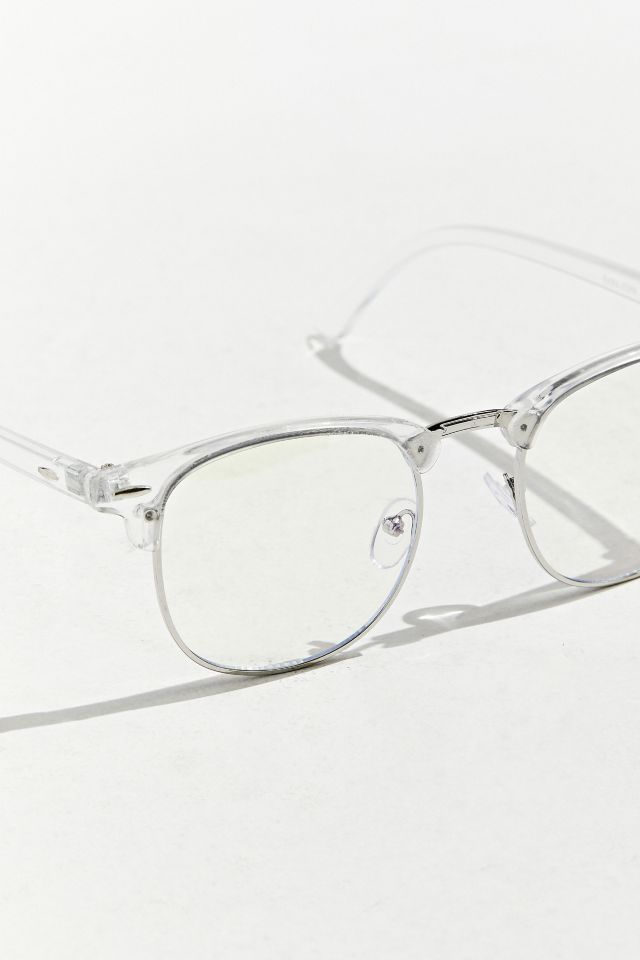 Clark Half-Frame Blue Light Glasses #2
