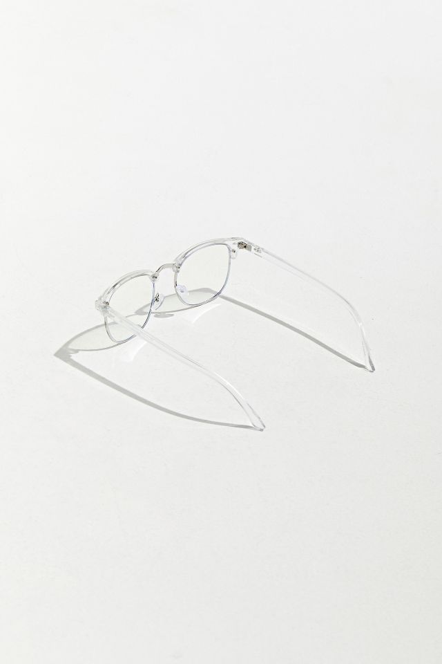 Clark Half-Frame Blue Light Glasses #3