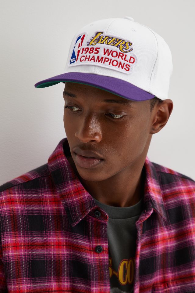 Mitchell & Ness Los Angeles Lakers Champions Baseball Hat #1
