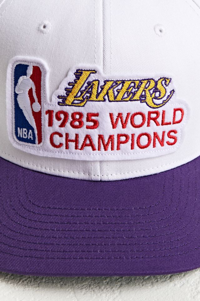 Mitchell & Ness Los Angeles Lakers Champions Baseball Hat #4