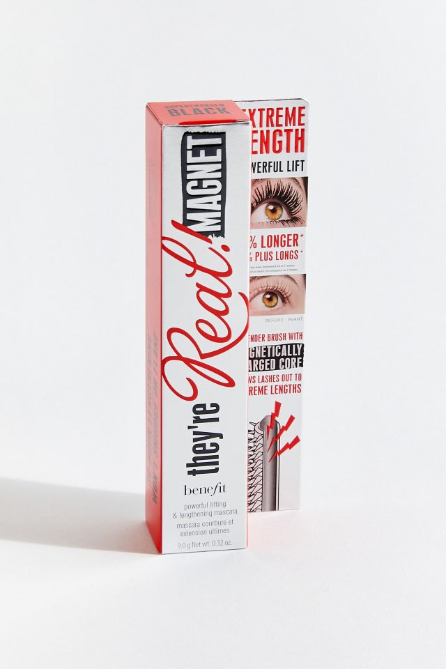 The Real! Benefit Cosmetics Magnet Extreme Lash Lengthening Mascara They're  Real! Magnet Extreme Lengthening Mascara BENEFIT COSMETICS - متجر روج سفن