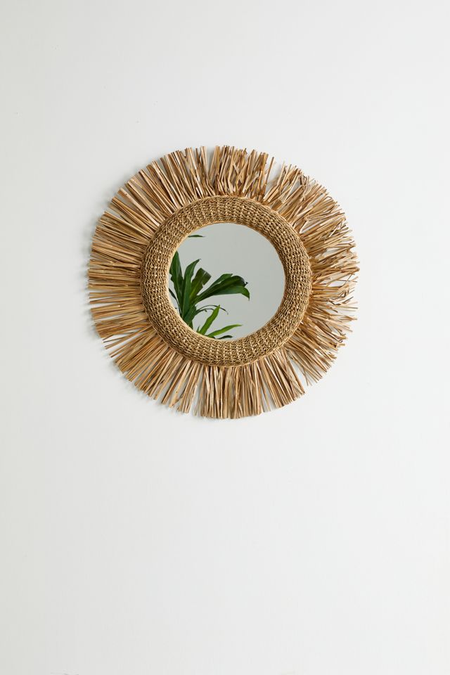 Seagrass Wall Mirror #1