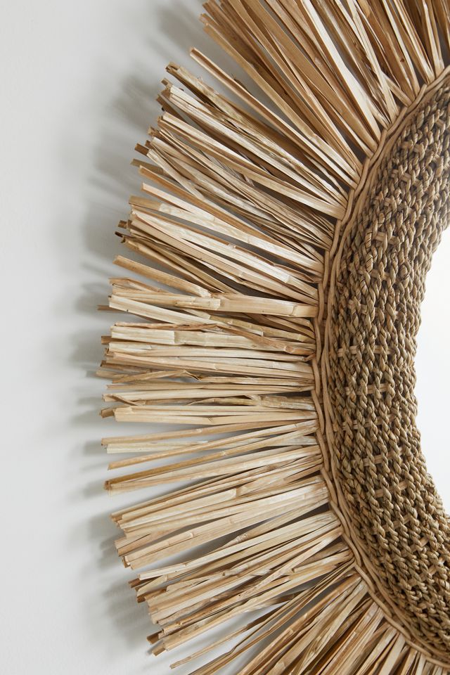Seagrass Wall Mirror #2