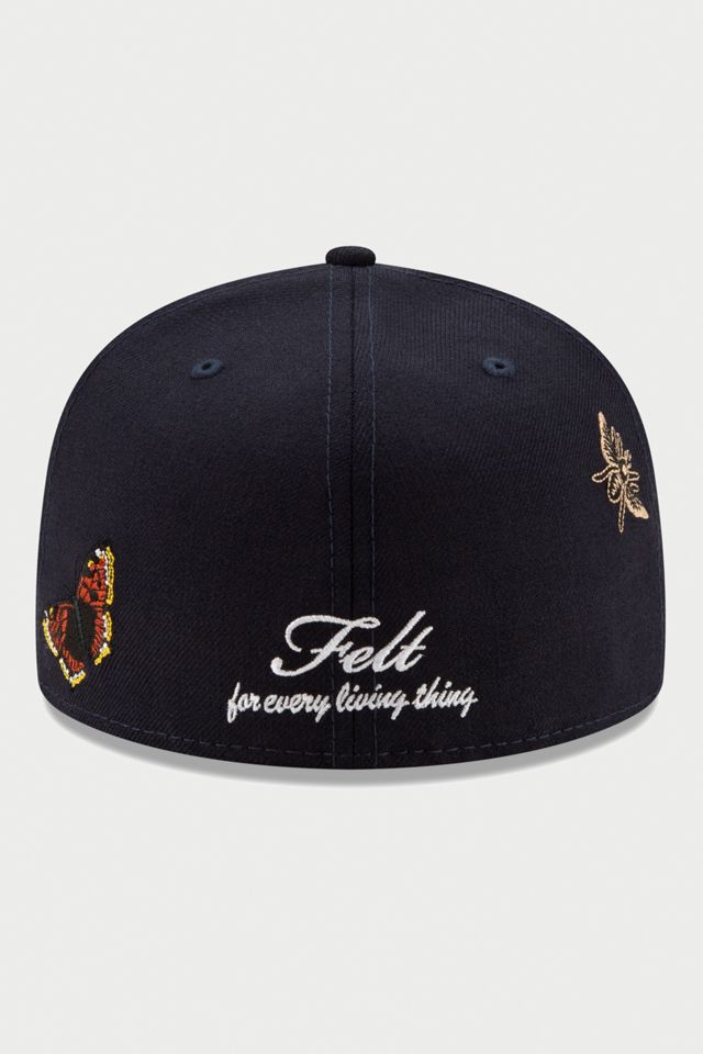 New Era X Felt 59FIFTY Houston Astros Fitted Baseball Hat | Urban