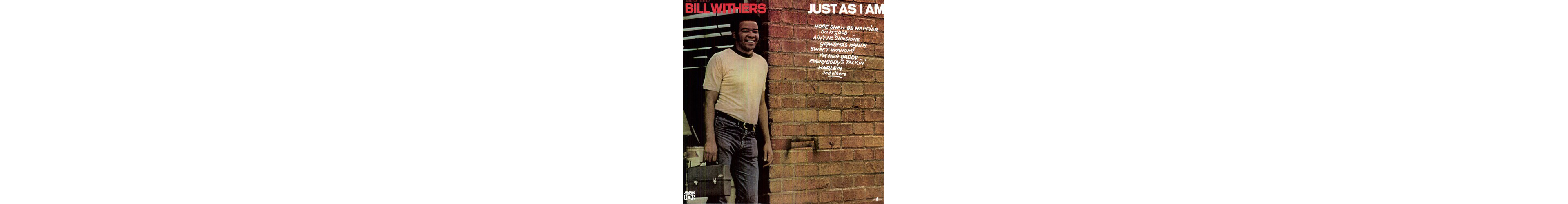Bill Withers - Just as I Am LP