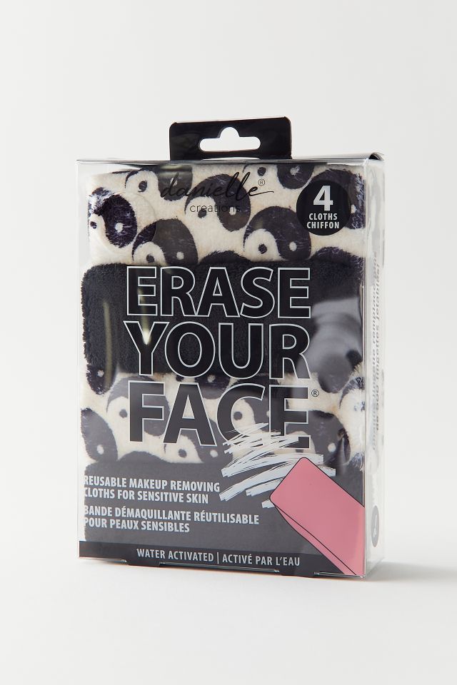 Danielle Creations Erase Your Face Reusable Makeup Removing Cloth 4-Pack #2