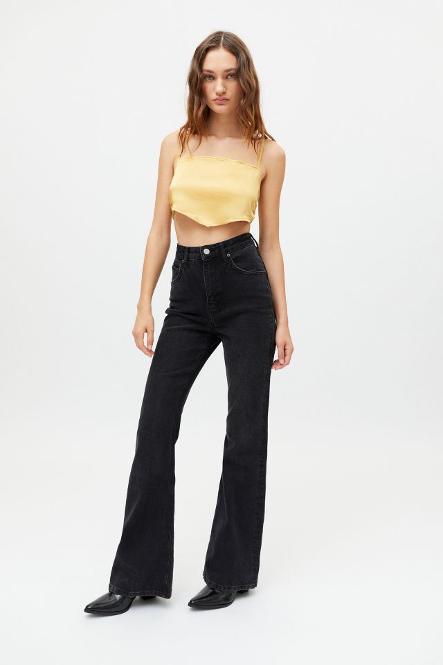 Motel Zashe Satin Tie-Back Top #3