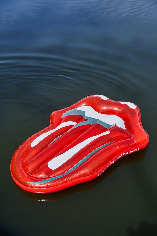 Sunnylife X Rolling Stones Lounger Pool Float | Urban Outfitters Canada