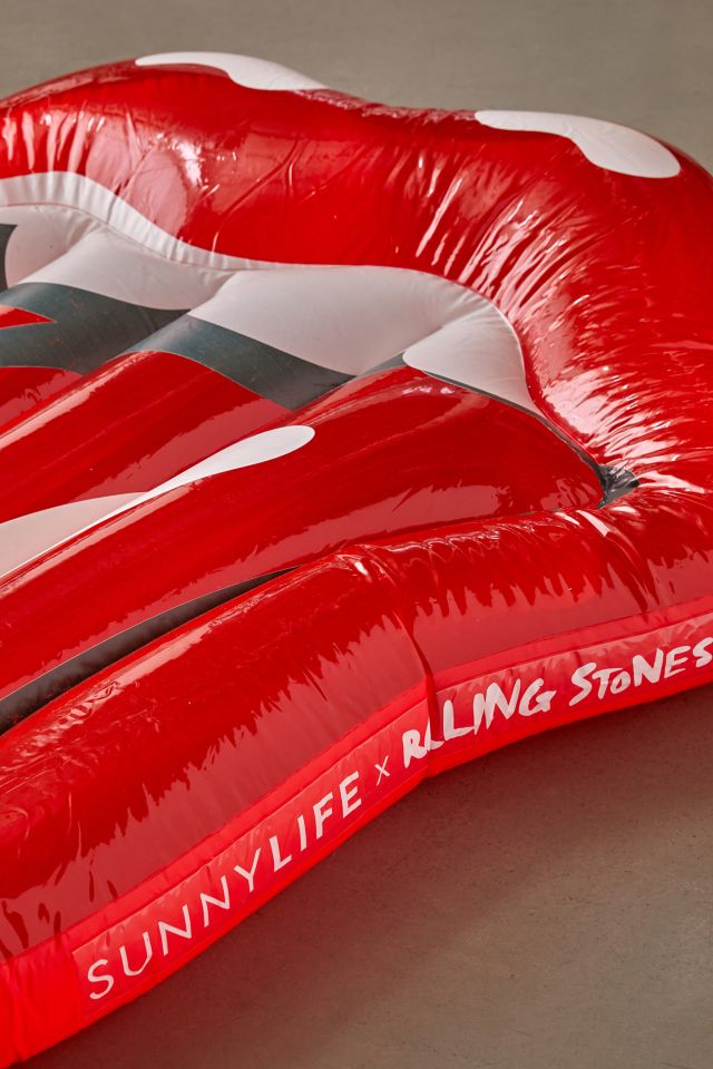 Sunnylife X Rolling Stones Lounger Pool Float | Urban Outfitters Canada