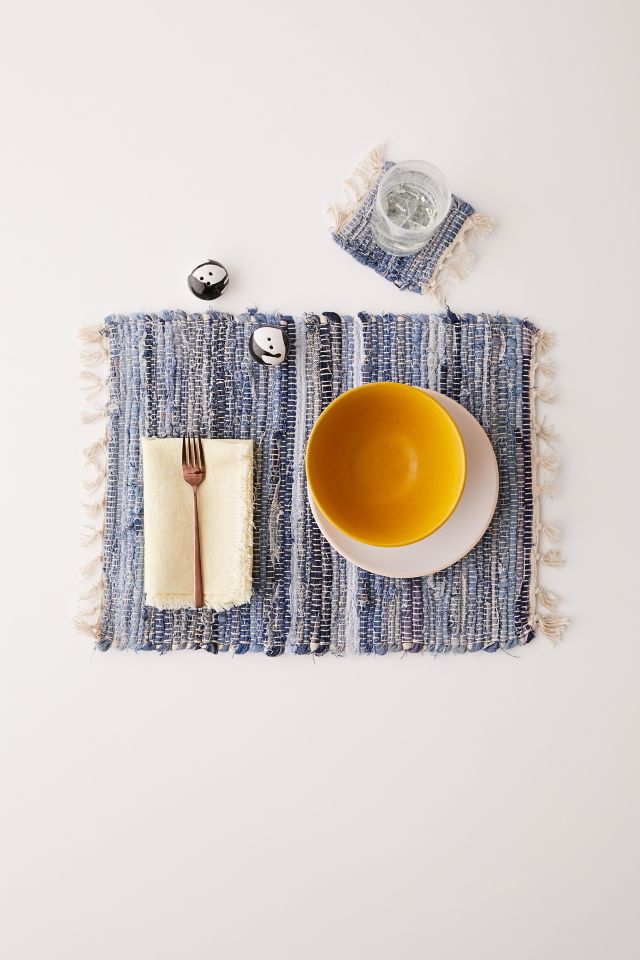 Urban Renewal Denim Placemat - Set Of 4