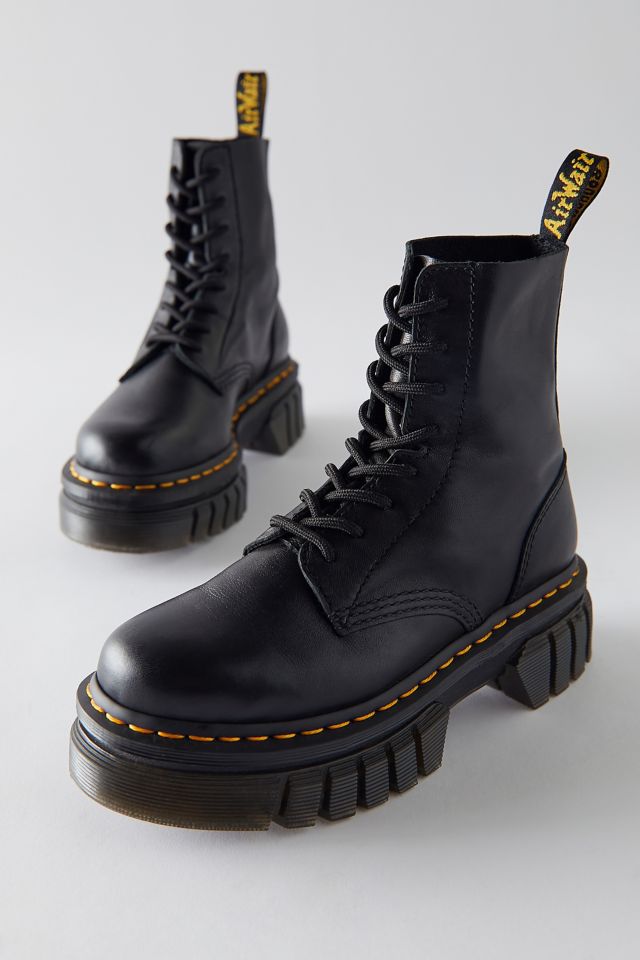 Dr. Martens Audrick Nappa Lux Leather Platform Boot Urban