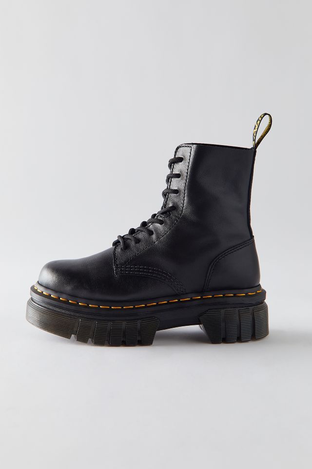Dr. Martens Audrick Nappa Lux Leather Platform Boot #1