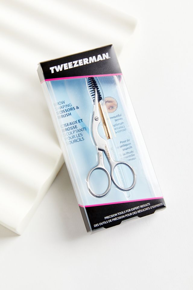 Ciseaux Et Brosse Pour Façonner Les Sourcils Tweezerman #1