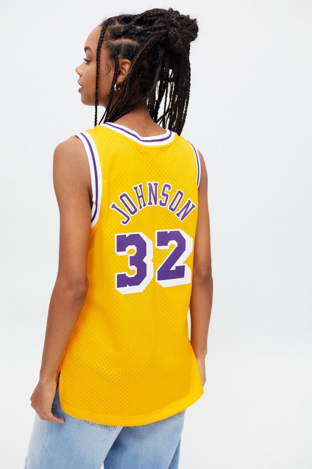 Mitchell & Ness Magic Johnson LA Lakers Reload Swingman Jersey Tank Top #1