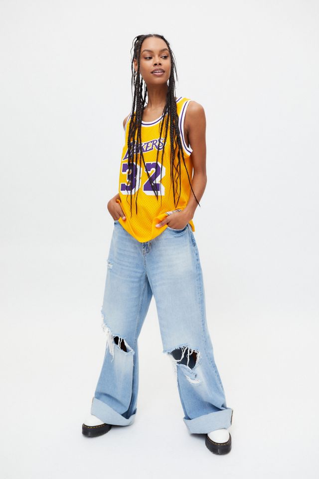 Mitchell & Ness Magic Johnson LA Lakers Reload Swingman Jersey Tank Top #2