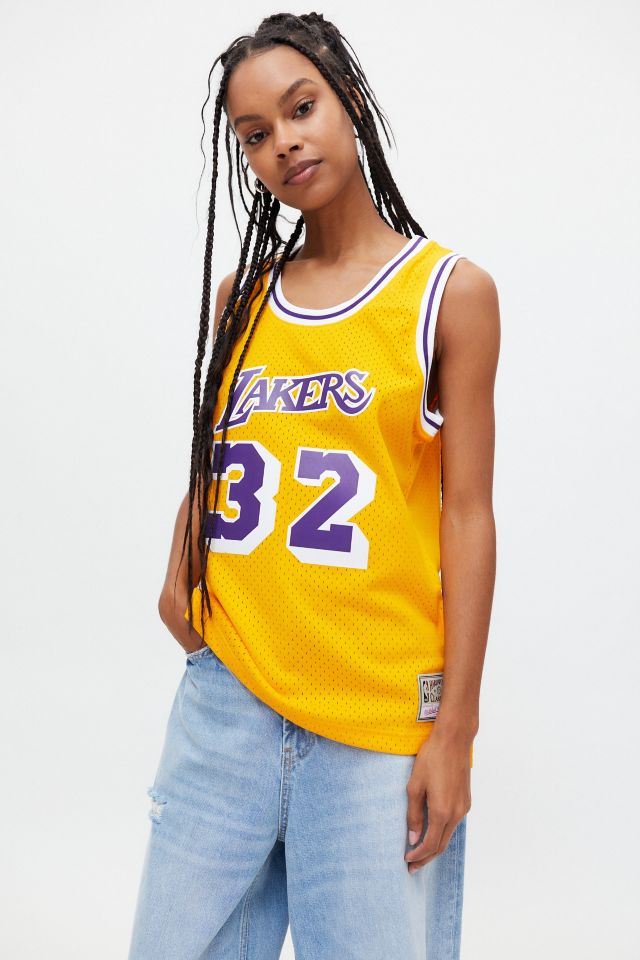 Mitchell & Ness Magic Johnson LA Lakers Reload Swingman Jersey Tank Top #3