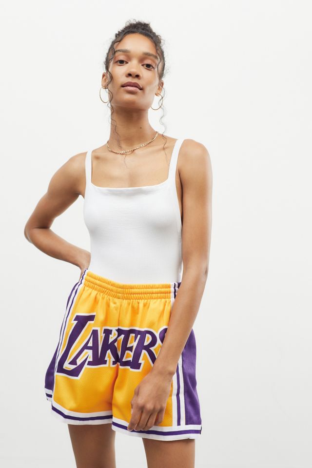 Lakers hot sale women shorts