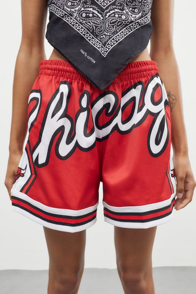 Mitchell & Ness NBA Big Face 2.0 Chicago Bulls Shorts Mens Shorts