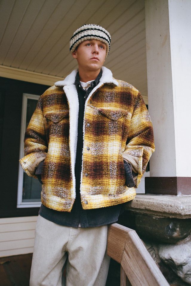 Vintage fit sale sherpa trucker jacket