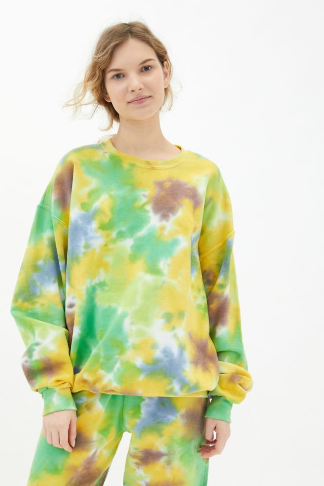 Tie dye hotsell sweatshirts urban outfitters