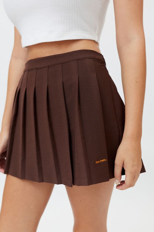 iets frans... Pleated Tennis Mini Skirt #1
