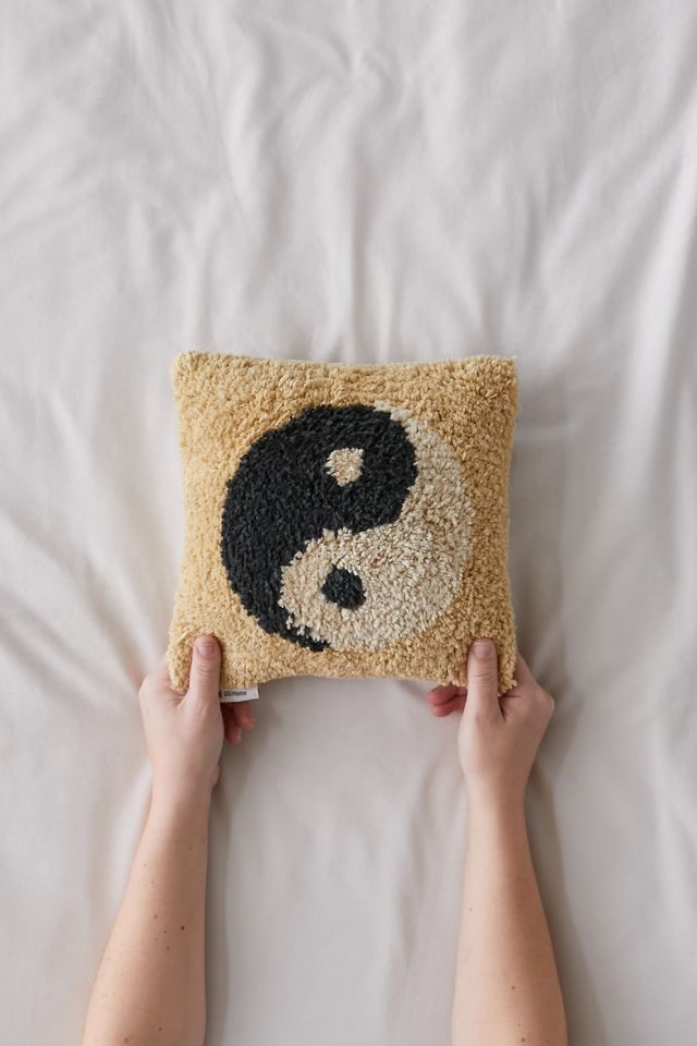 Coussin Décoratif Mini Yin Yang Touffeté #1