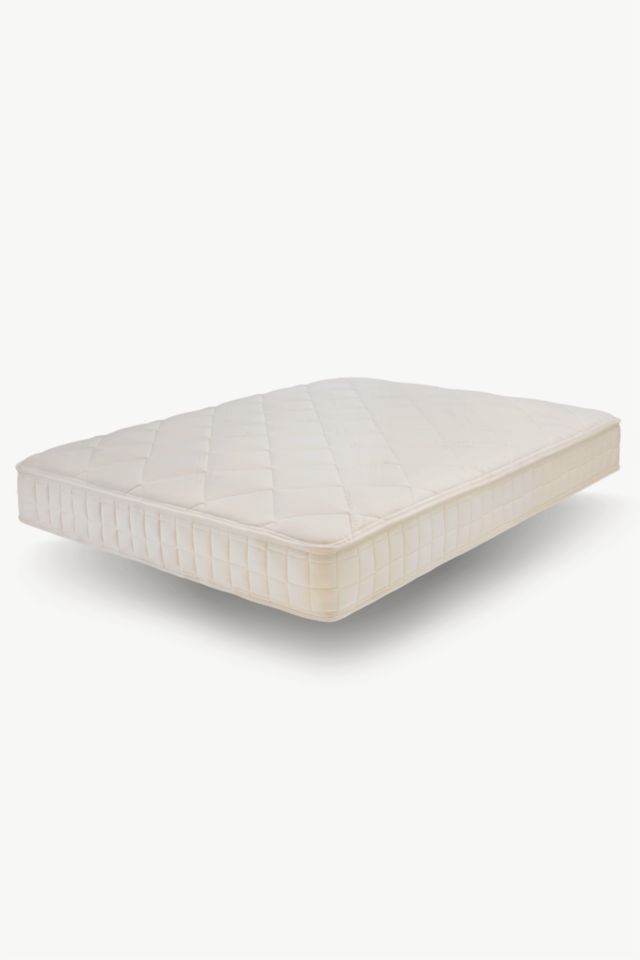 Twin Organic Latex Foam Innerspring Mattress with Handcrafted Design