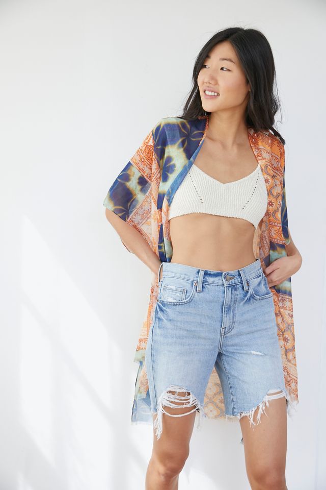 Rio Tie-Dye Ruana | Urban Outfitters Canada