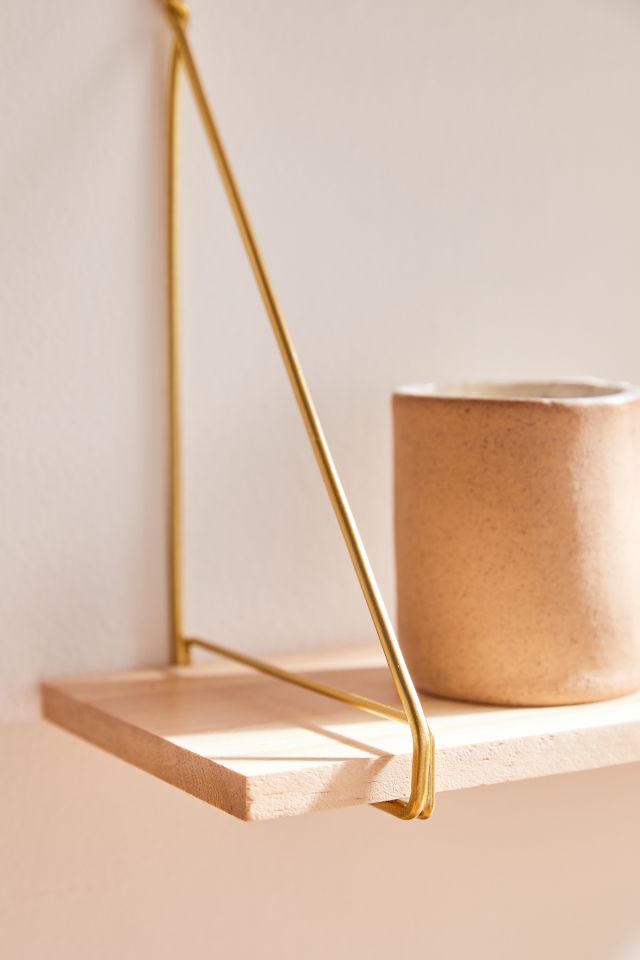Taylor Sleek Wood Wall Shelf #3