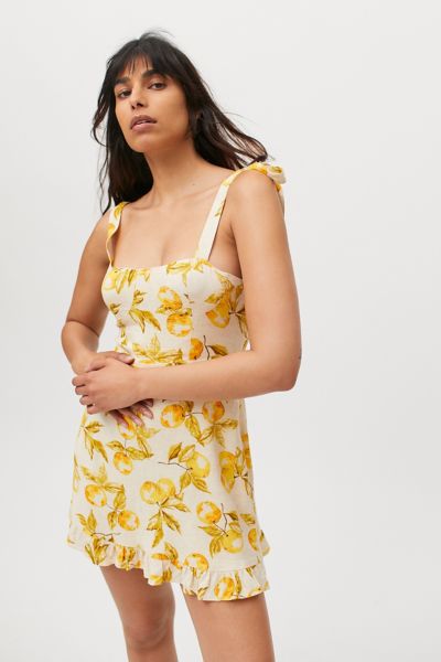 Urban outfitters 2024 linen dress