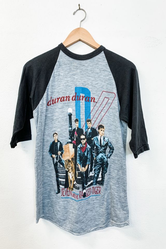 Vintage Duran Duran Raglan Tee Shirt