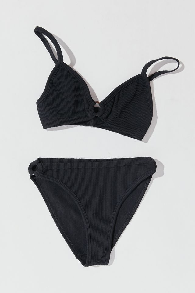 Out From Under High-Waisted O-Ring Bikini Bottom | Urban Outfitters