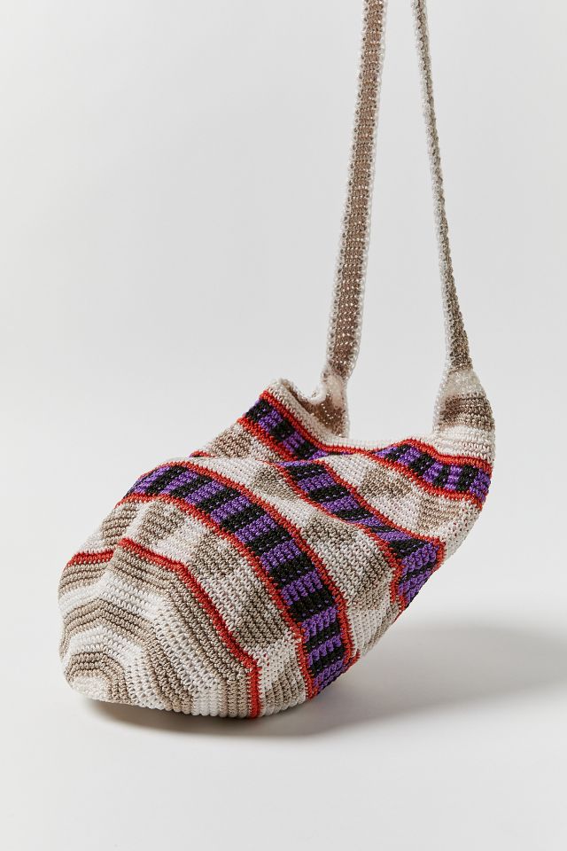 Sac à Bandoulière Tissé à Motif UO #1