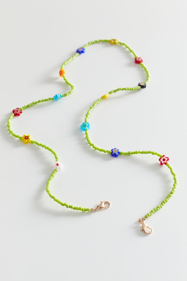 Glass Bead Mask Chain | Urban Outfitters Canada